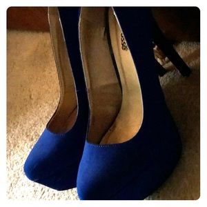 Suede Royal Blue